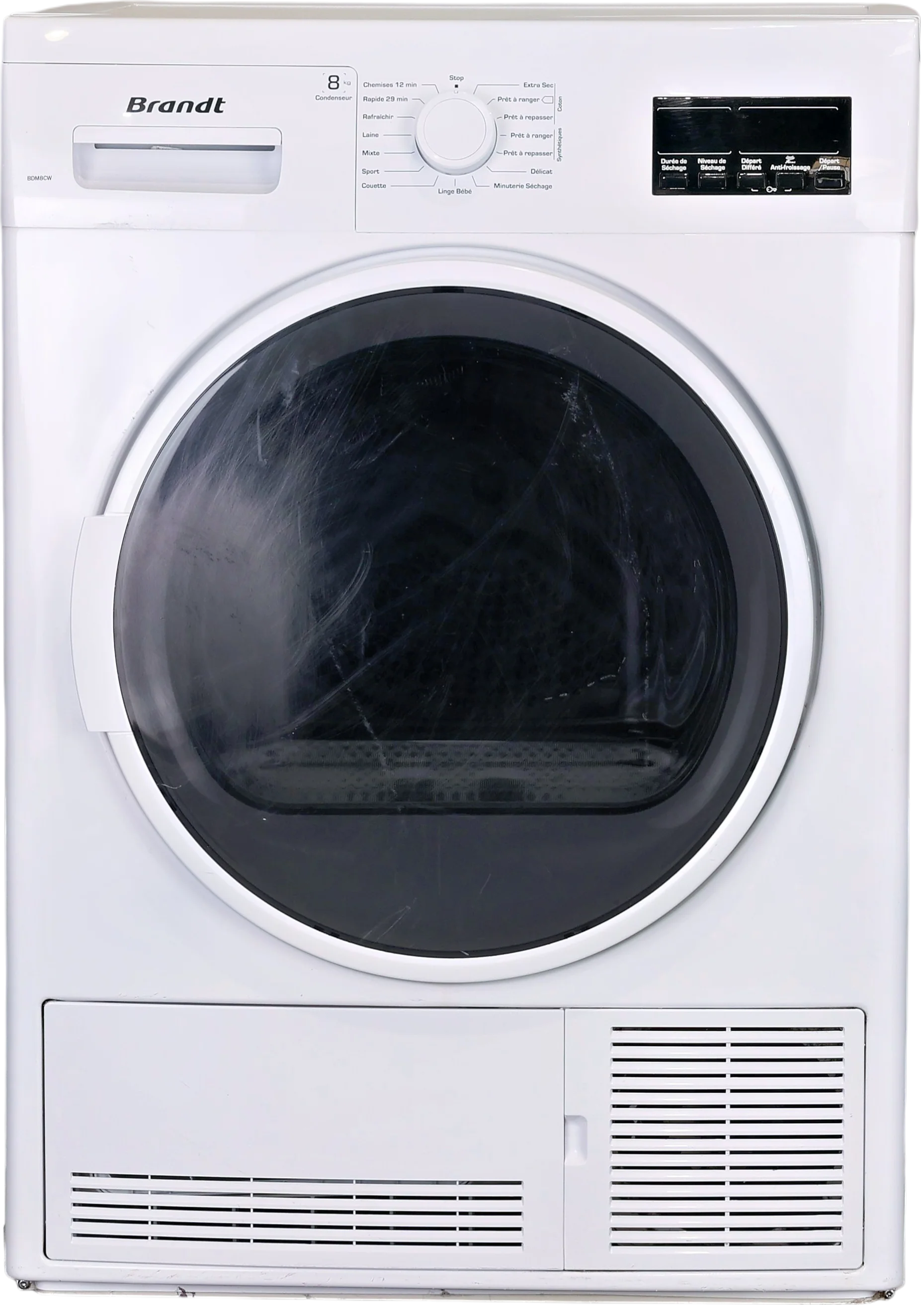 Seche-linge à Condensation 9 kg Reconditionné BRANDT BDM9CW