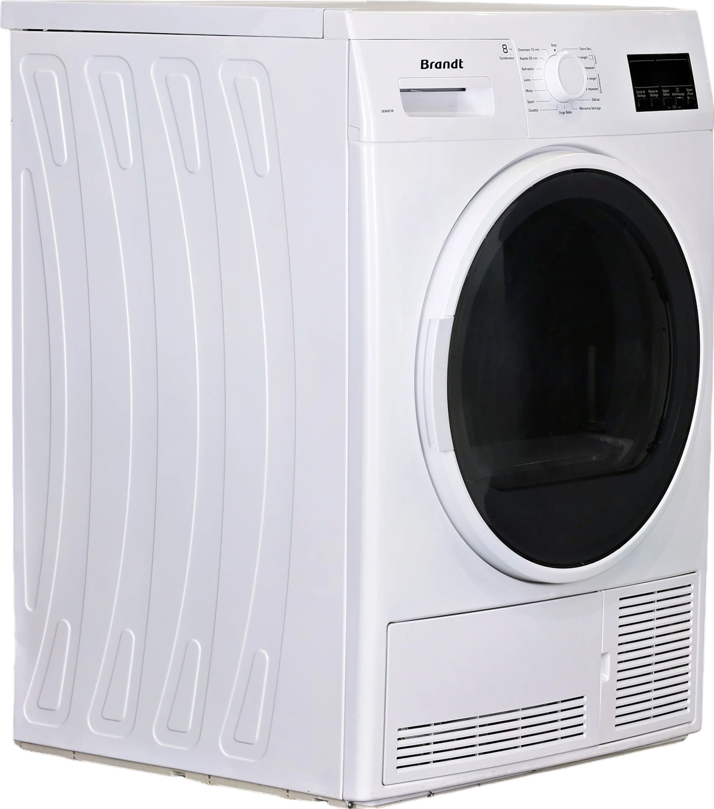 Seche-linge à Condensation 9 kg Reconditionné BRANDT BDM9CW - Image 2