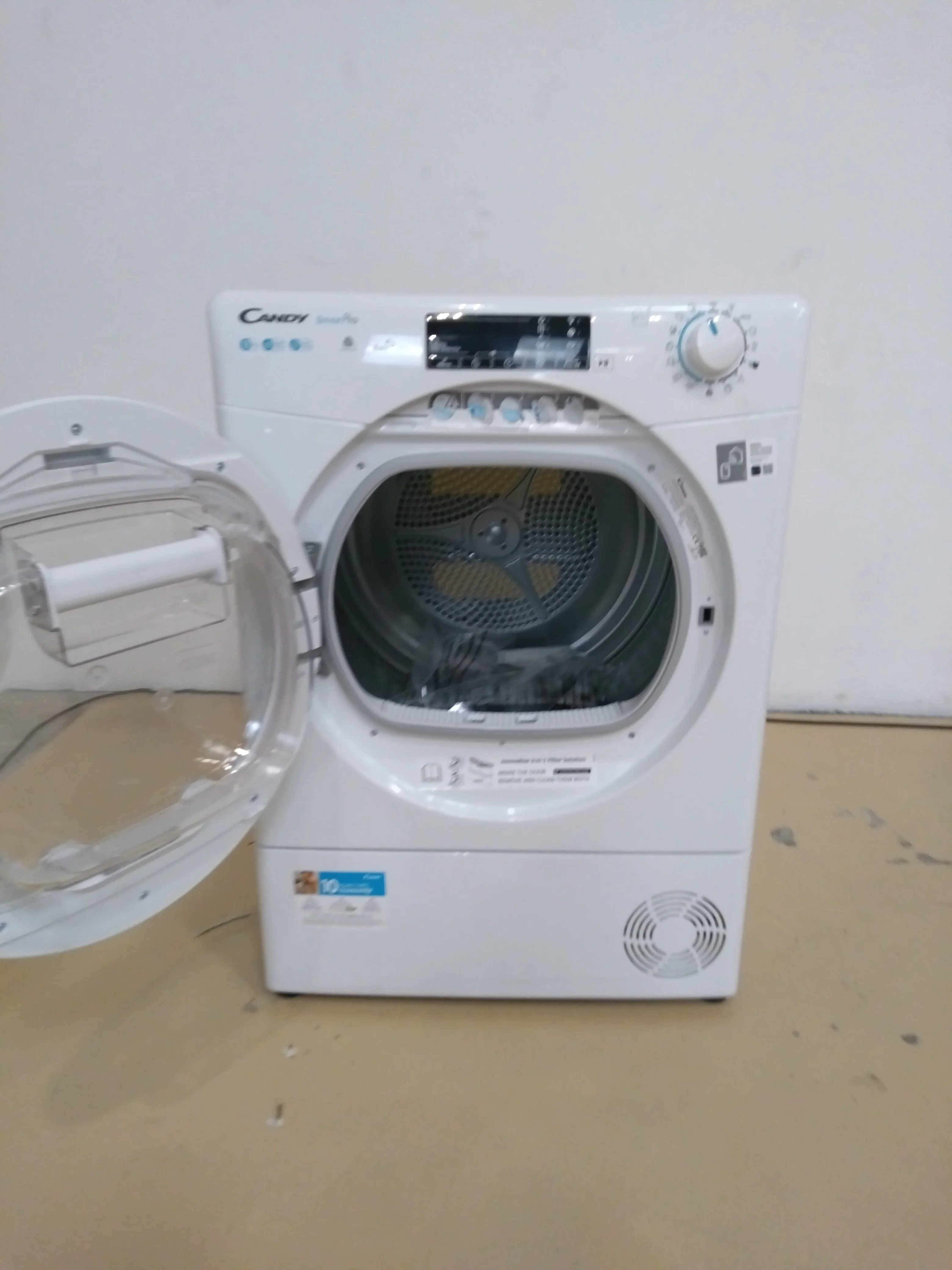 Seche-linge Pompe à Chaleur 11 kg Reconditionné CANDY CSOEH11A2TE-S - Image 4