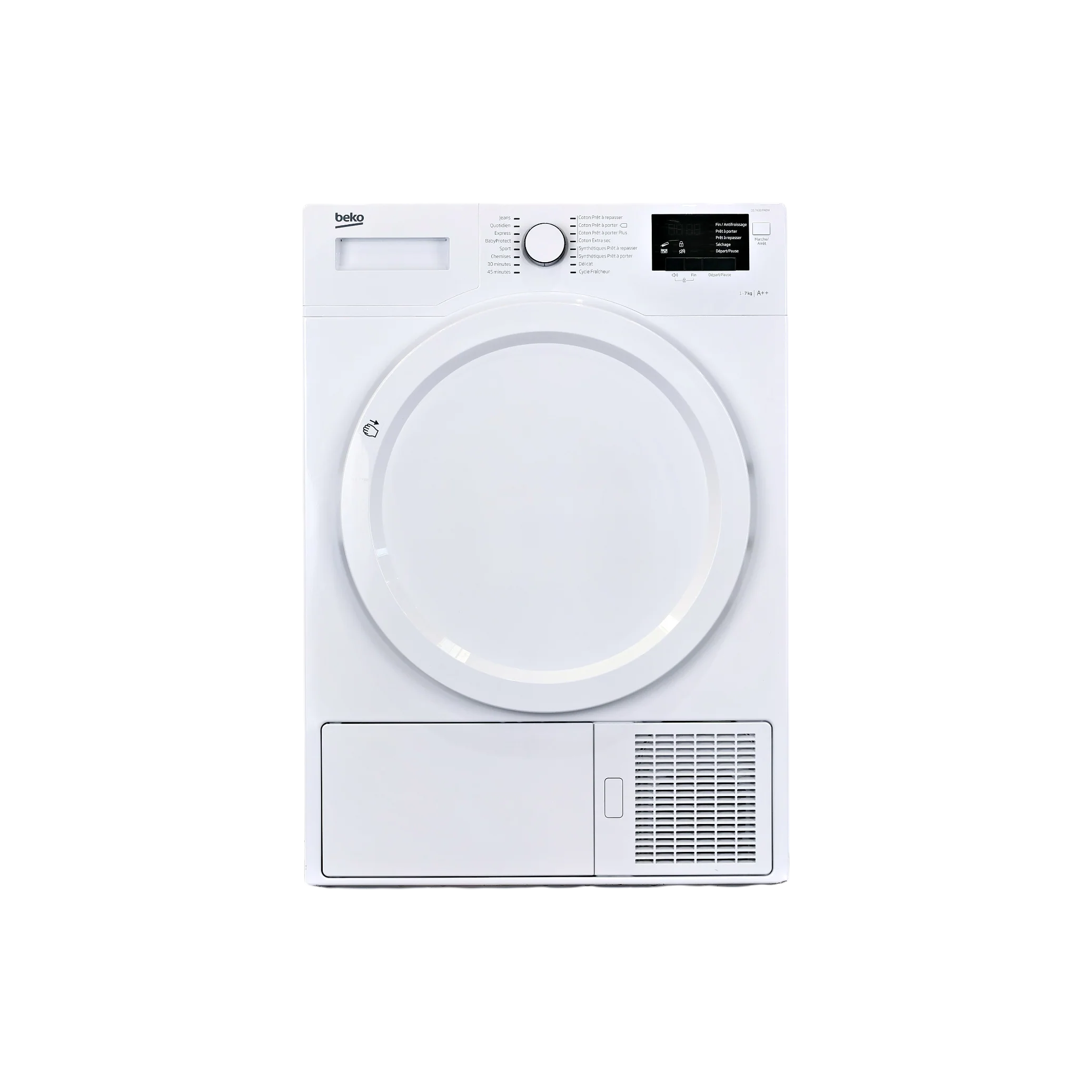 Seche-Linge Pompe À Chaleur 7 kg Reconditionné BEKO DS7433PA0W