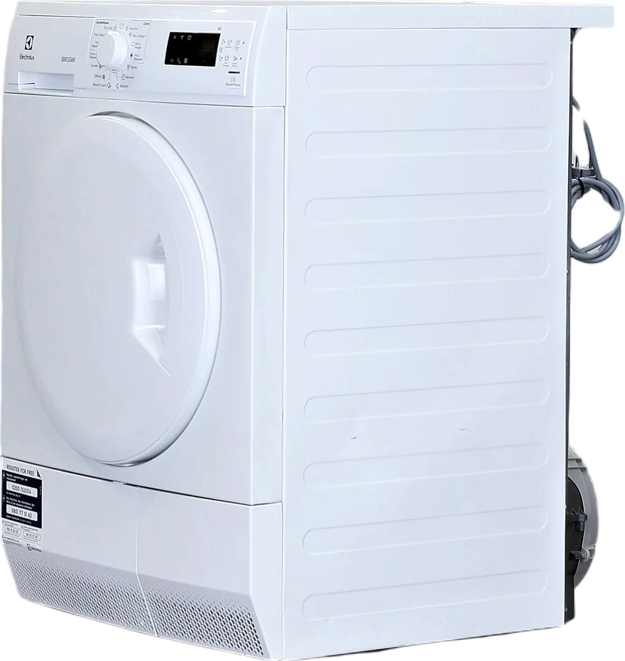 Seche-linge Pompe à Chaleur 8 kg Reconditionné ELECTROLUX EDH3685PZW - Image 3