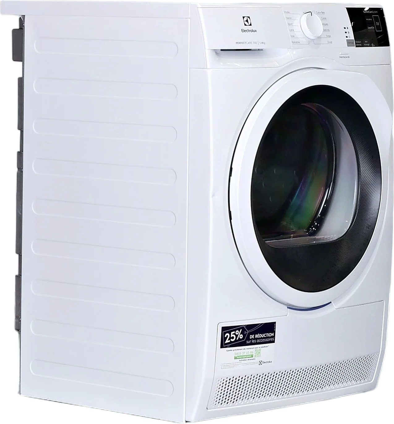 Seche-linge Pompe à Chaleur 8 kg Reconditionné ELECTROLUX EW7H5110RO - Image 2