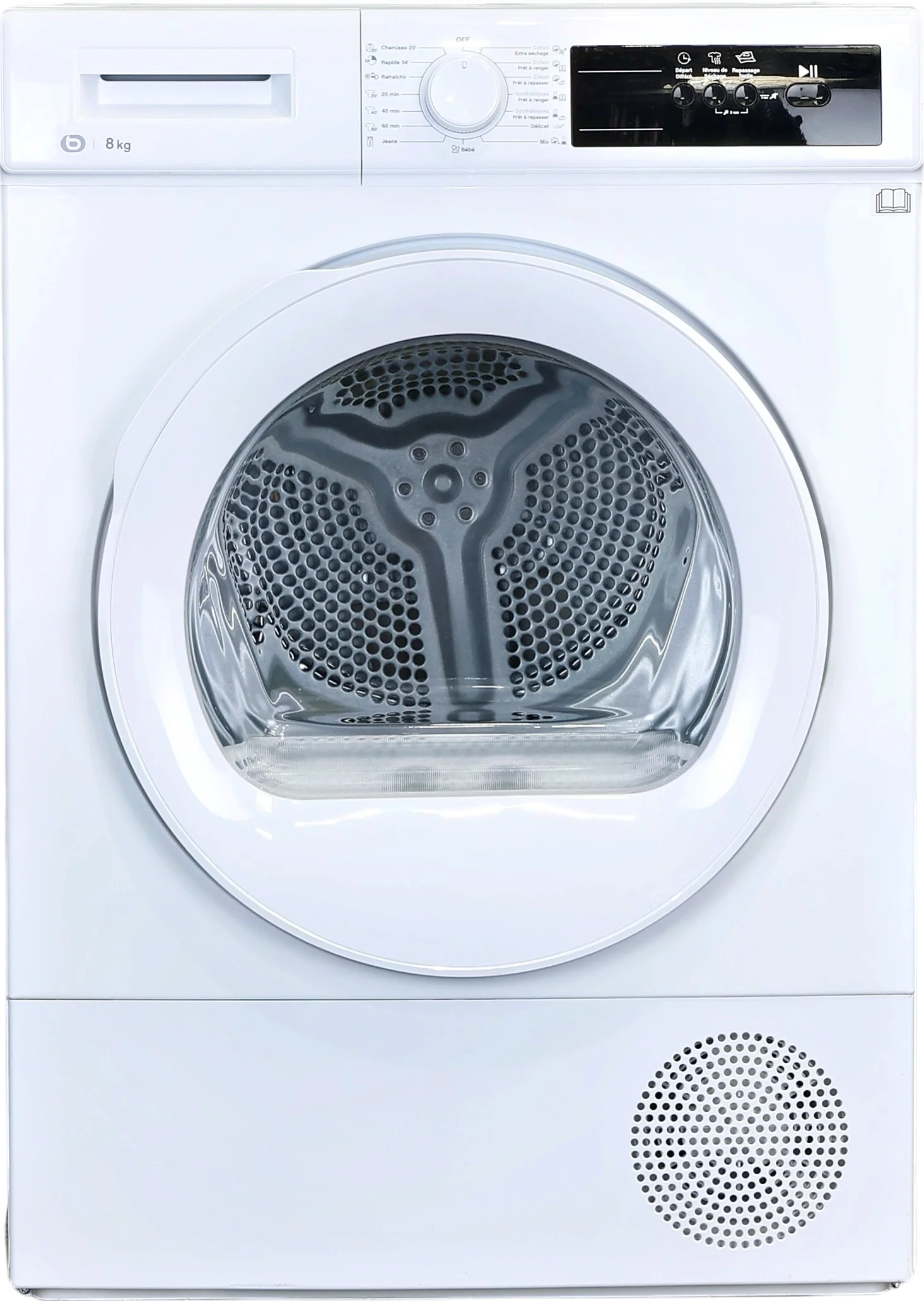 Seche-linge Pompe à Chaleur 8 kg Reconditionné ESSENTIEL B ESLHP8-3b
