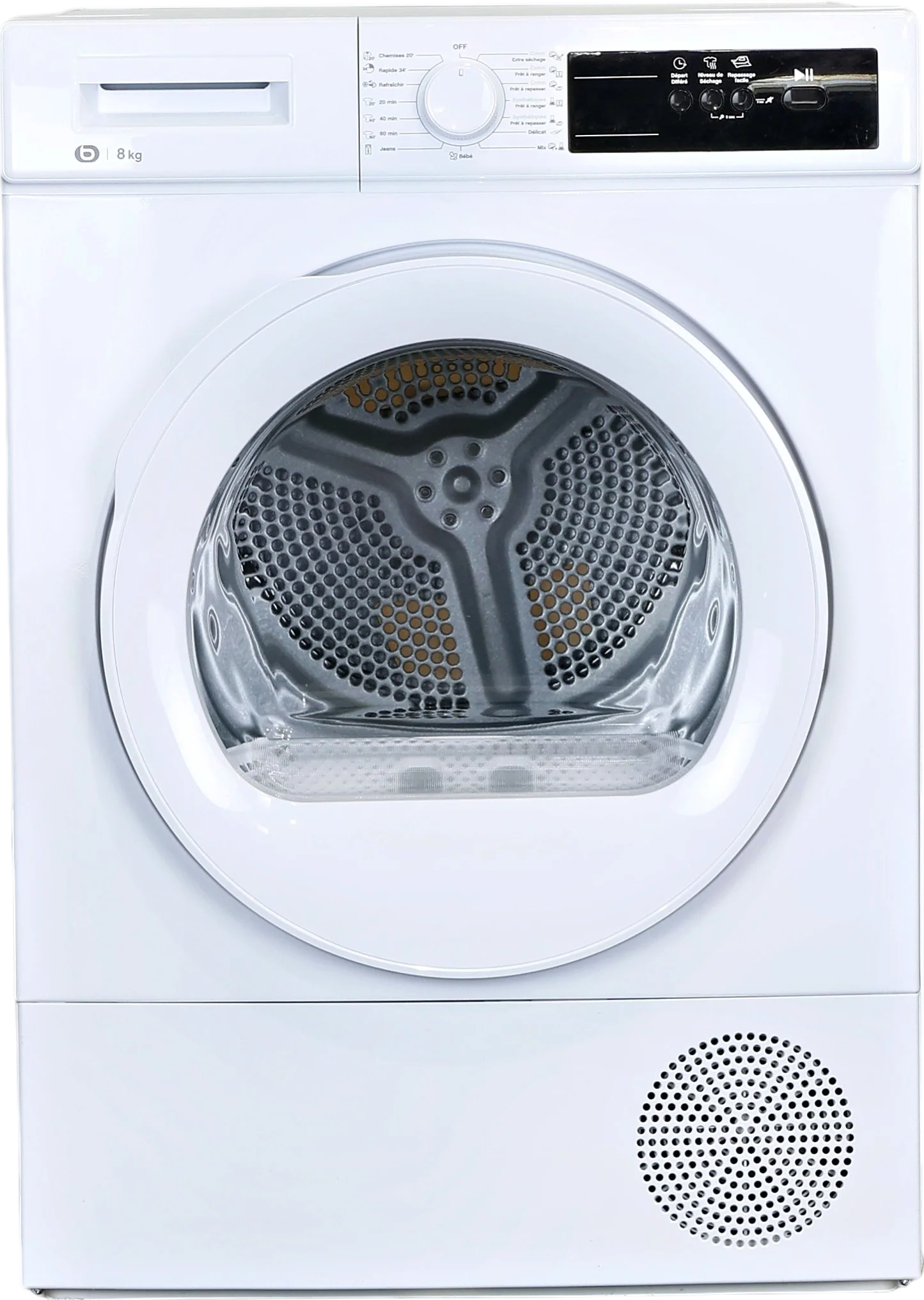 Seche-linge Pompe à Chaleur 8 kg Reconditionné ESSENTIEL B ESLHP8-3b