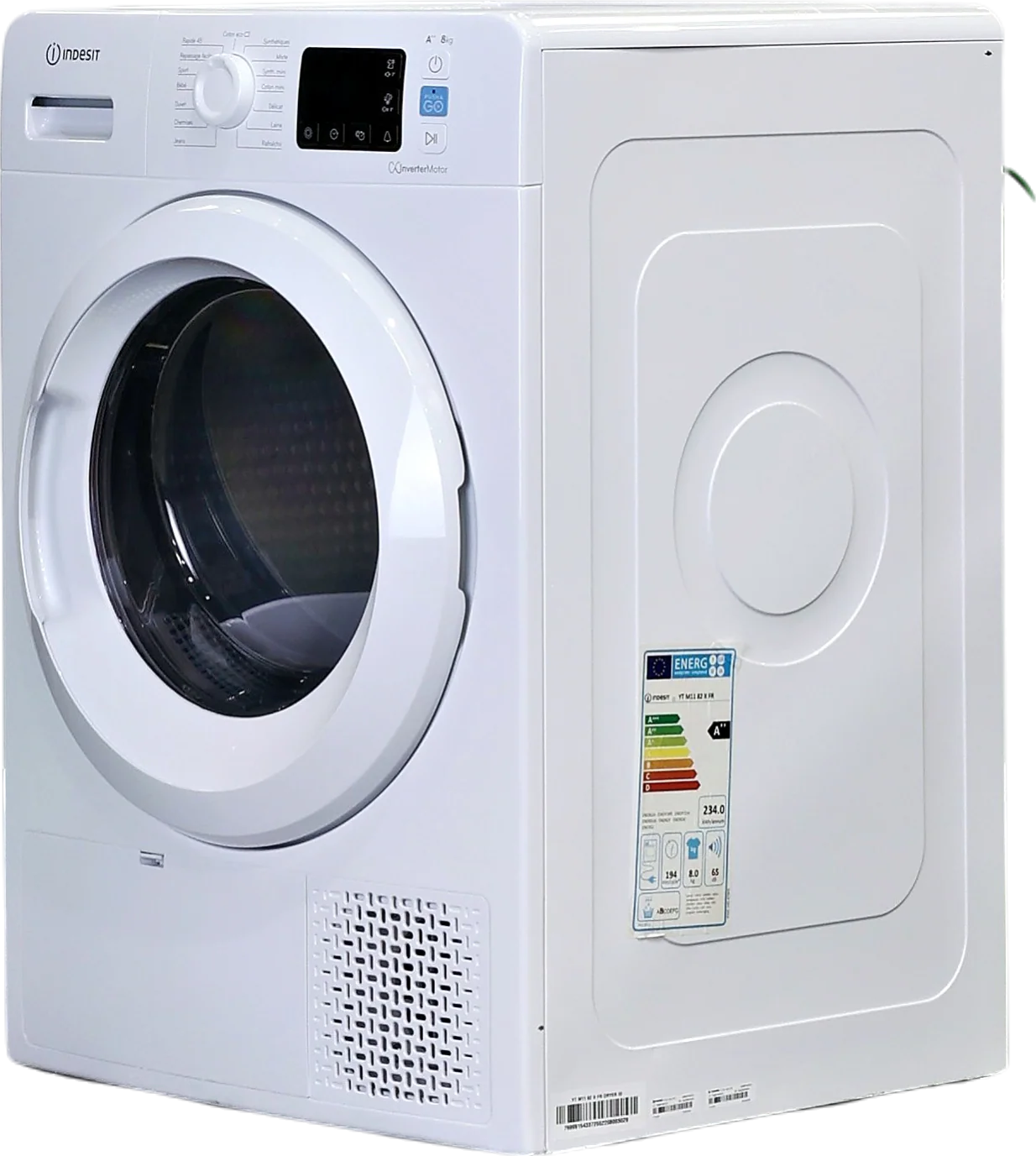 Seche-linge Pompe à Chaleur 8 kg Reconditionné INDESIT YTM1182XFR - Image 3