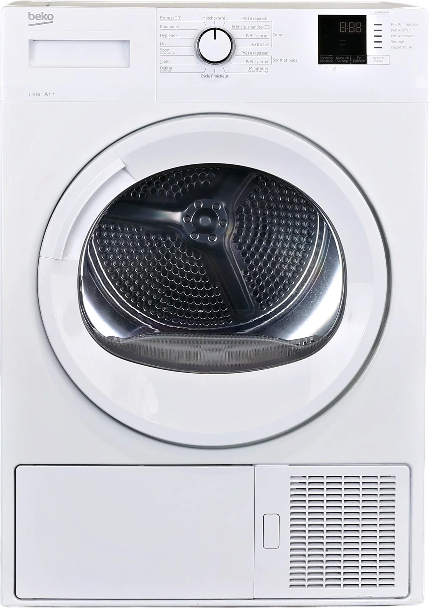 Seche-linge Pompe à Chaleur 9 kg Reconditionné BEKO SLP90AVW0