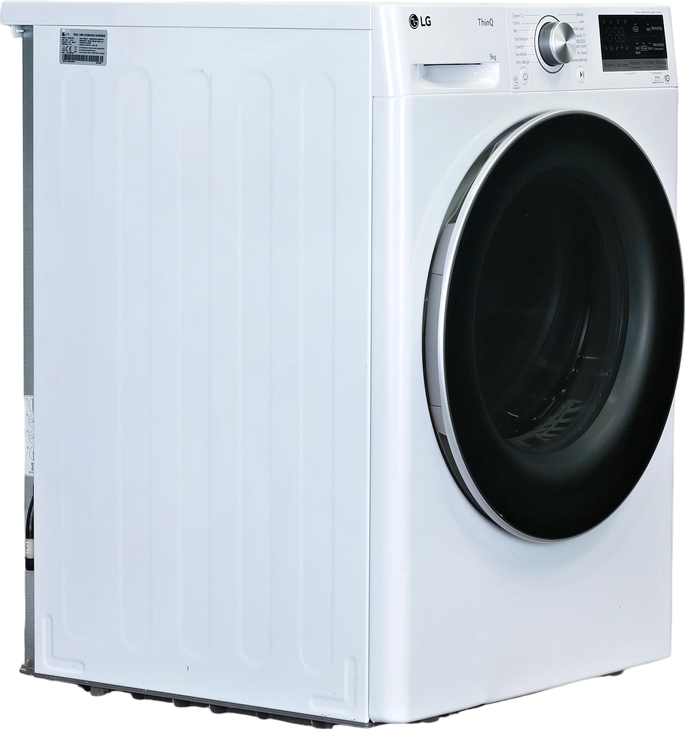 Seche-linge Pompe à Chaleur 9 kg Reconditionné LG RH9V51WH - Image 2