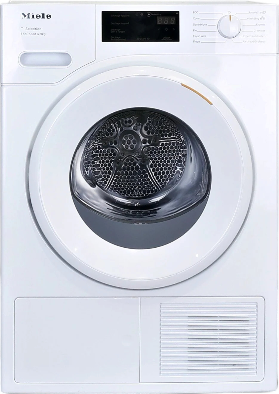 Seche-linge Pompe à Chaleur 9 kg Reconditionné MIELE TSD643WP