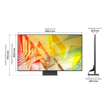 Téléviseur LED 64 pouces Reconditionné SAMSUNG QE65Q95T - Image 3