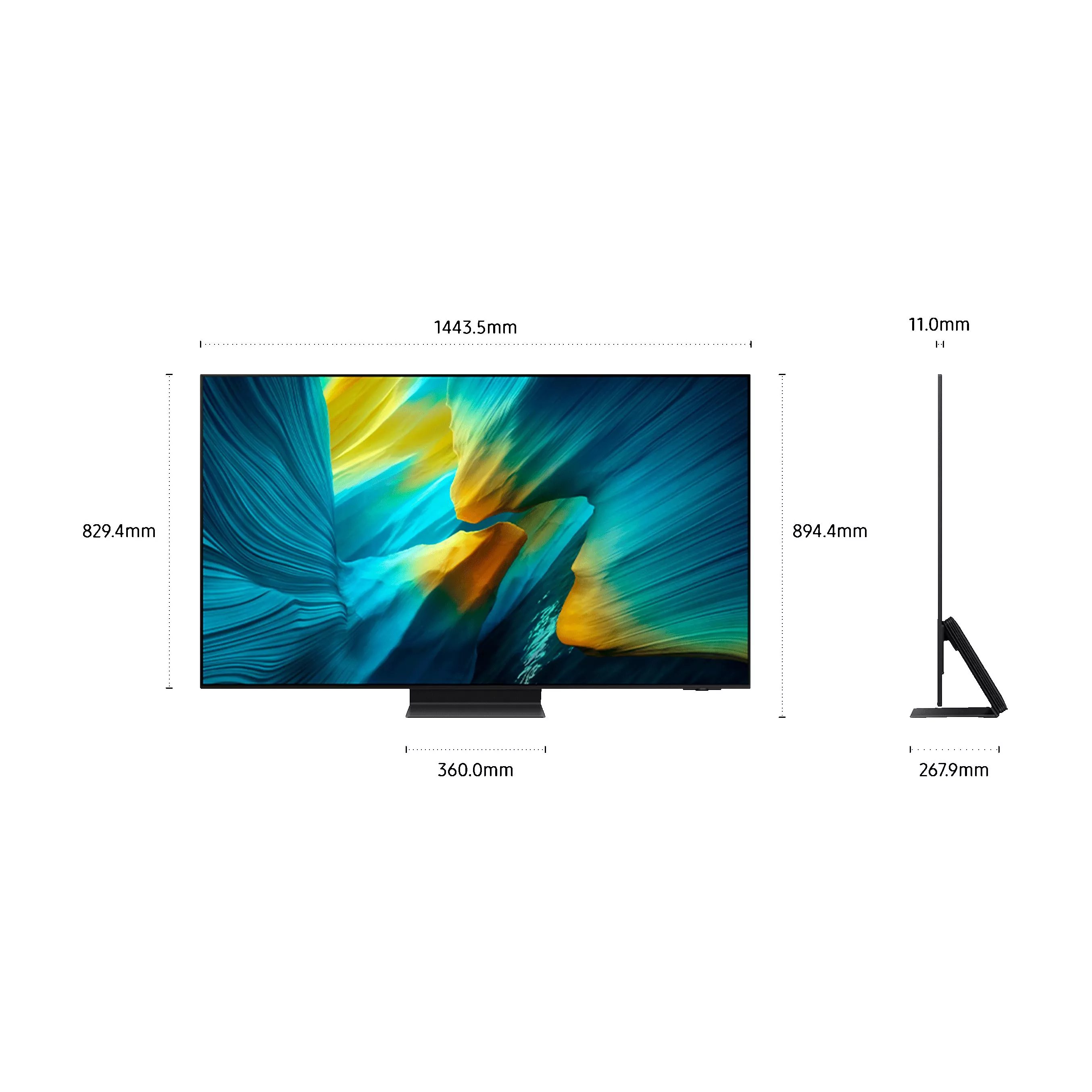 Téléviseur OLED 65 pouces Reconditionné SAMSUNG TQ65S95F - Image 2